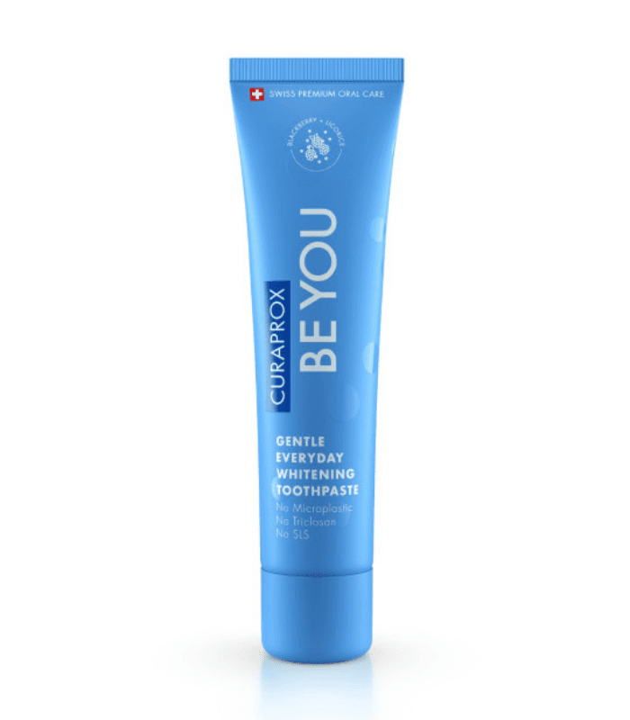 Curaprox Be You Pasta de Dientes Blanqueadora 1 Envase 60 ML Sabor Blackberry + Licorize