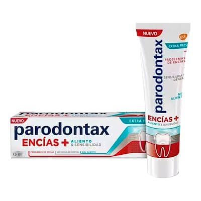 Parodontax Encias + Aliento & Sensibilidad Blanqueante 1 Tubo 75 ML