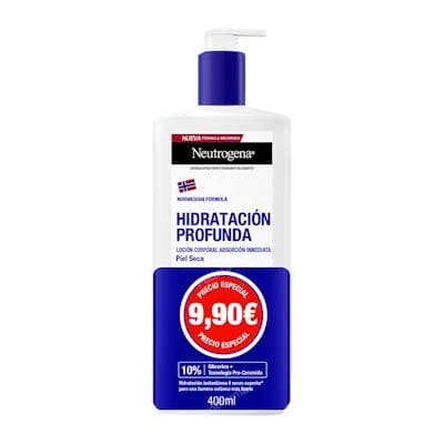 Neutrogena Formula Noruega Hidratacion Profunda Locion Corporal Piel Seca 1 Envase 400 ML Pack P