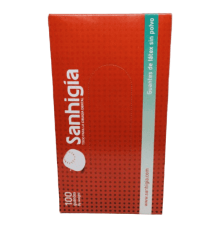 Guantes de Latex Corysan 100 Unidades Talla Mediana