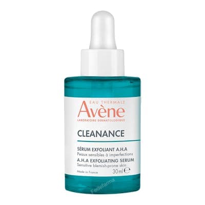 Avene Cleanance Serum Exfoli Ante AHA 1 Envase 30 ML