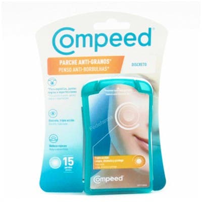 Compeed Parche Anti-granos Discreto Triple Accion 15 Unidades