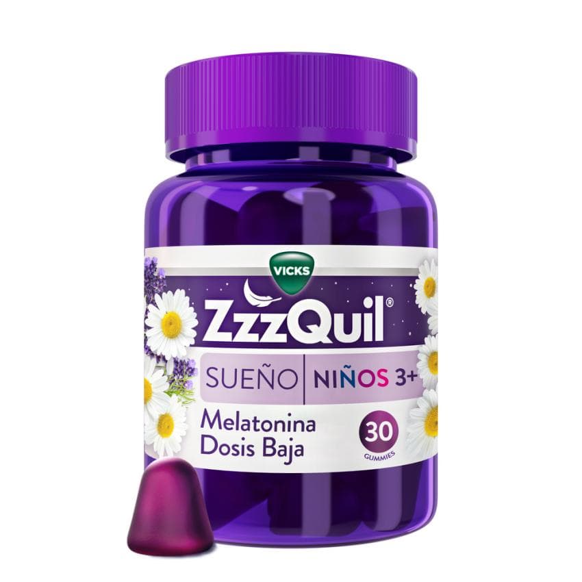 Zzzquil Natura Kids 30 Gummies Sabor Frutos del Bosque