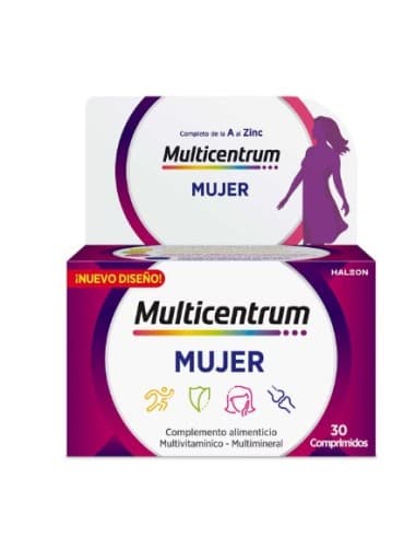 Multicentrum Mujer 30 Comprimidos 20% Promocion