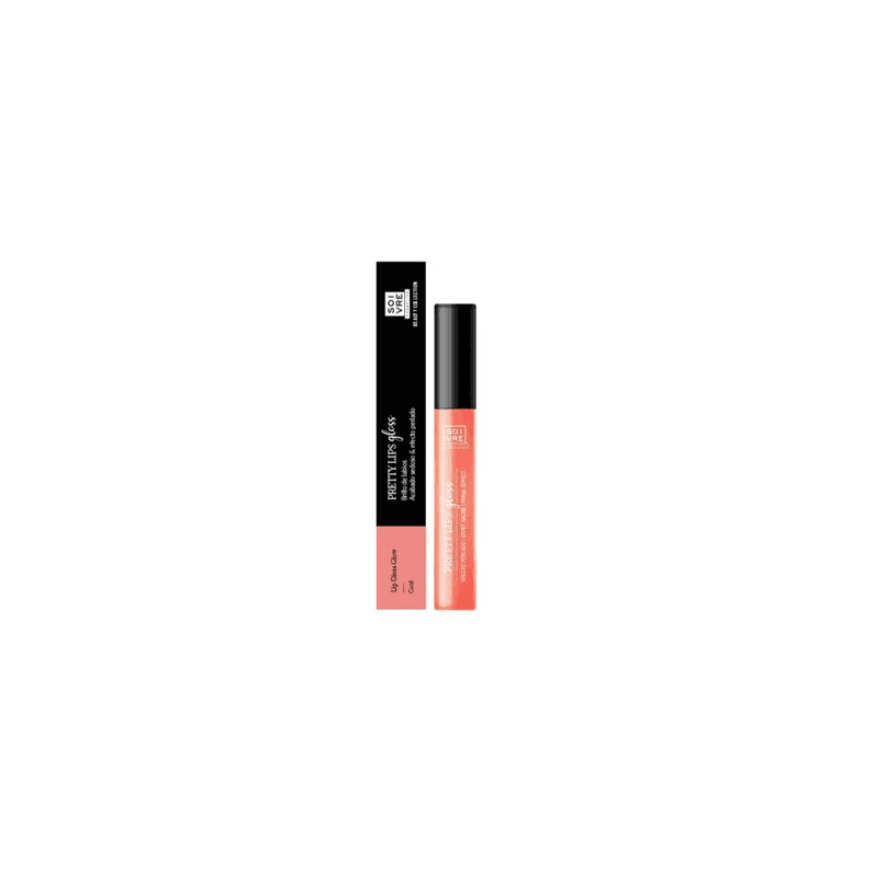 Soivre Cosmetics Pretty Lips Gloss 1 Envase 5 ML Color Rosa Suave Vcs