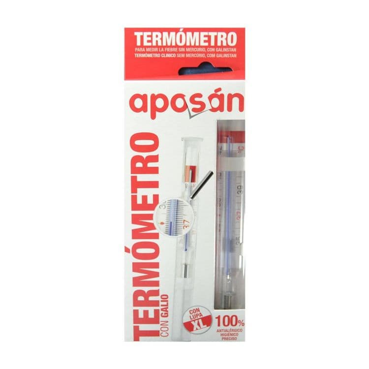 Termometro con Galio sin Mercurio Aposan 1 Unidad