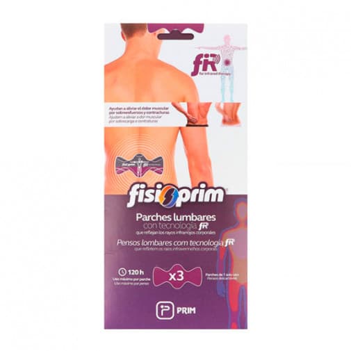 Fisioprim Parches Lumbares 3 Parches