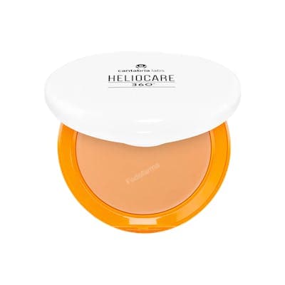 Heliocare 360º SPF 50+ Oil-free Compact Protector Solar 1 Envase 10 G Color Beige