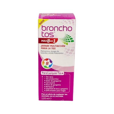 Bronchotos Max 8 en 1 1 Frasco 120 ML
