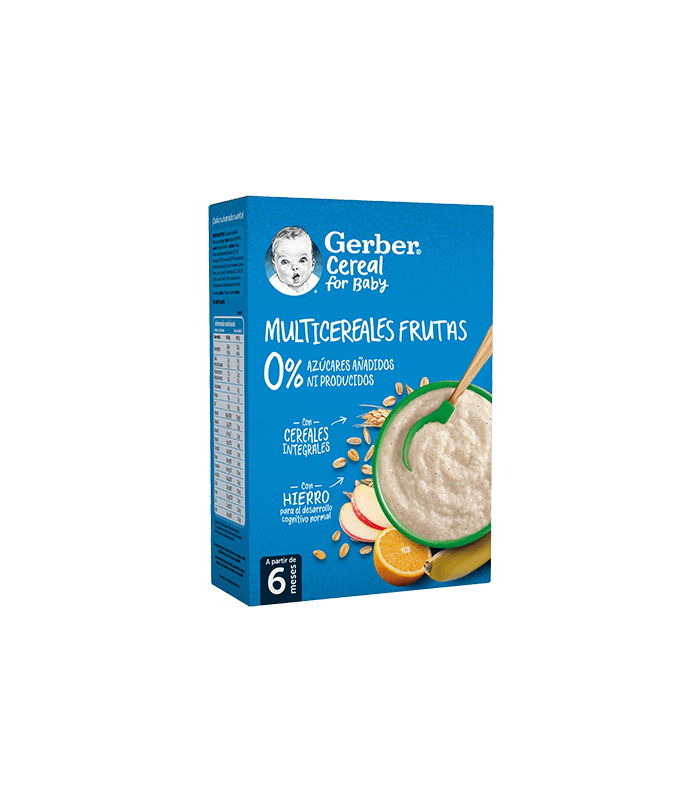 Gerber Multicereales Fruta 0% 0% Azucares 2 Estuches 270 G Duplo