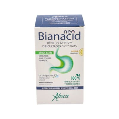 Neobianacid 45 Comprimidos Sabor Limon