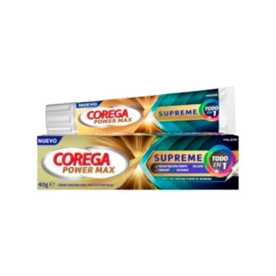 Corega Power Max Supreme Todo en 1 1 Tubo 40 G