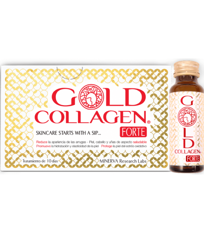 Gold Collagen Forte Ageless 10 Frascos 50 ML