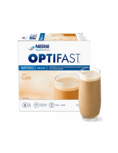 Optifast Batido 12 Sobres 55 G Sabor Cafe