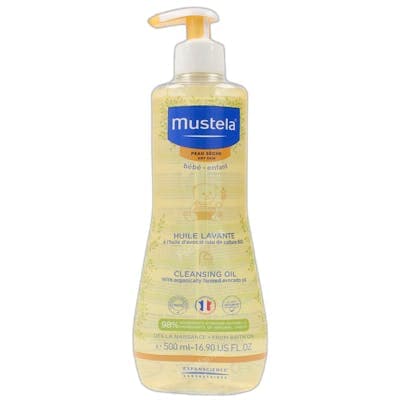 Mustela Aceite de Baño y Ducha Piel Seca 1 Envase 500 ML