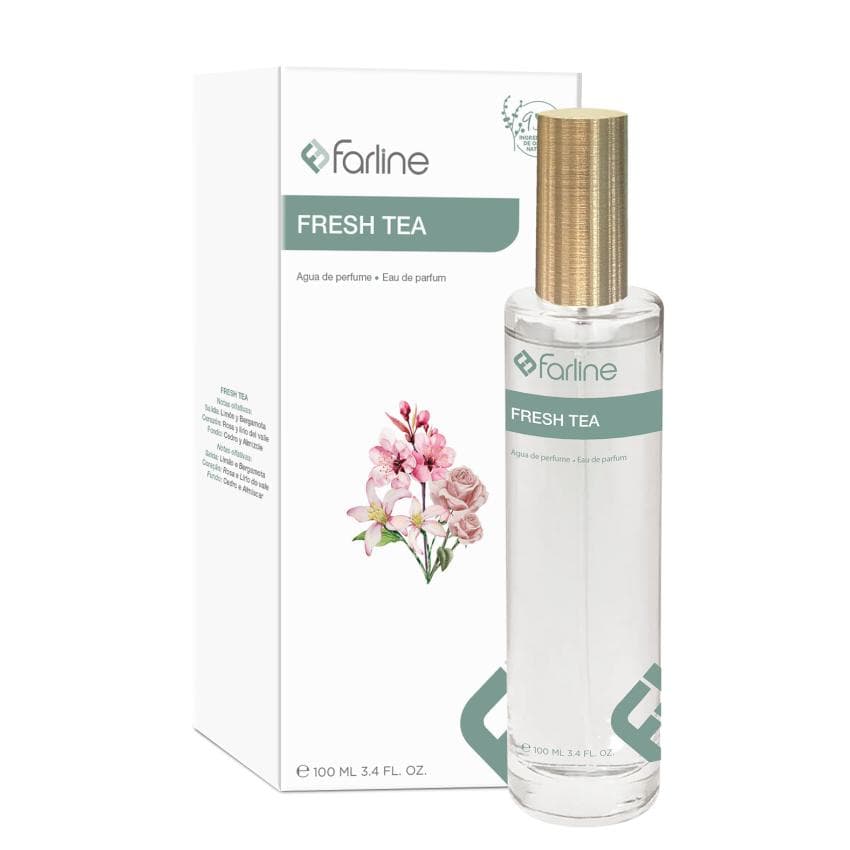 Farline Agua de Perfume Mujer Fresh Tea 1 Envase 100 ML