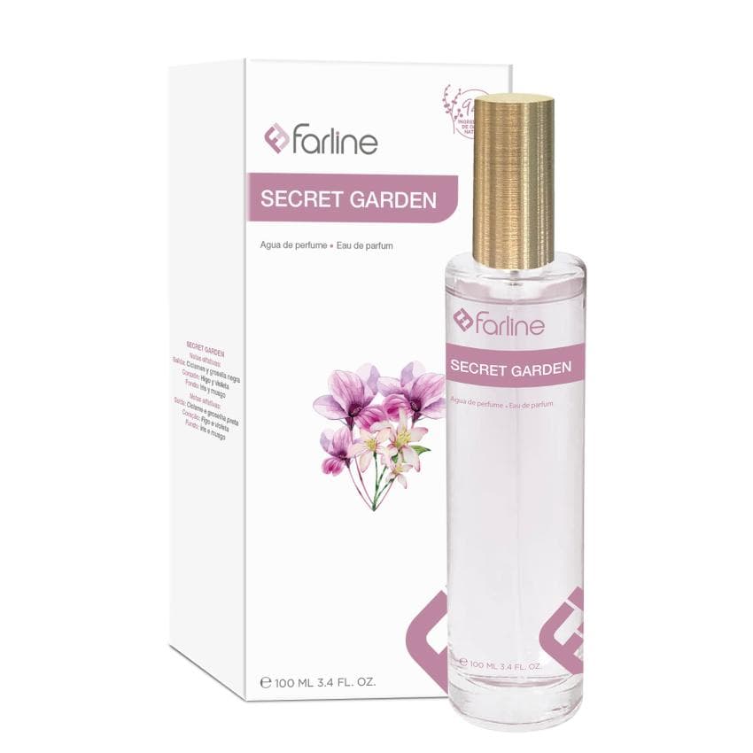 Farline Agua de Perfume Mujer Secret Garden 1 Envase 100 ML