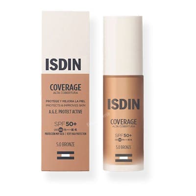 Isdin Coverage 1 Envase 30 G Color 5.0 Bronze