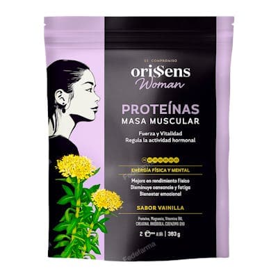 Orissens Proteinas Energia Fisica y Mental 1 Envase 383 G Sabor Vainilla
