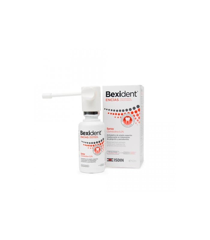 Isdin Bexident Clorhexidina 0,20% Tratamiento Coadyuvante Spray Mucoadhesivo 1 Envase 40 ML