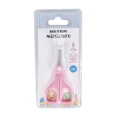 Tijera Bebe Beter Mango Plastico 9,2 Cm 1 Unidad