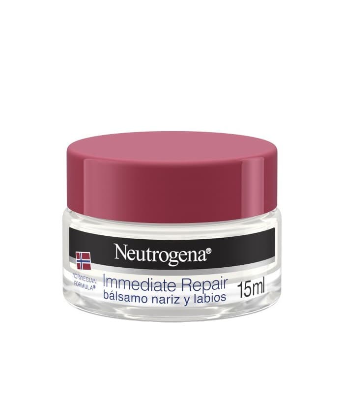 Neutrogena Formula Noruega Balsamo Labios y Nariz Reparacion Inmediata 1 Envase 15 ML
