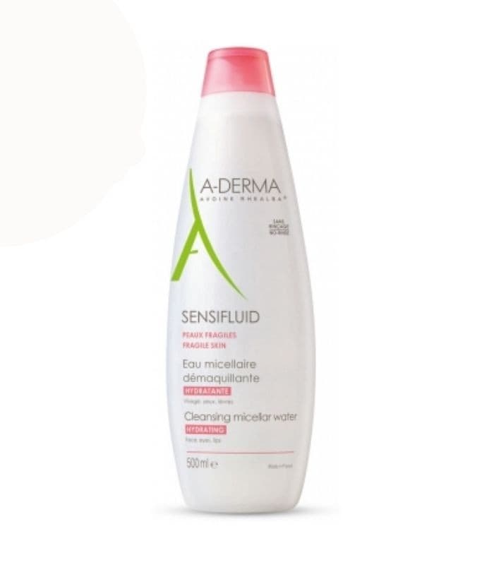A-derma Sensifluid Agua Micelar Desmaquillante 1 Envase 500 ML