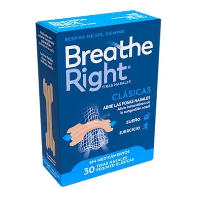 Tira Nasal Breathe Right 30gd