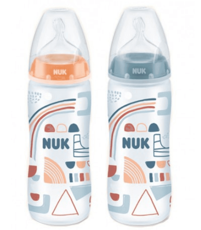Biberon Pp Silicona Nuk First Choice T-1 M 1 Unidad 300 CC Leche