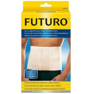 Faja Postoperacion Lumbar Abdominal Futuro 1 Unidad Talla M