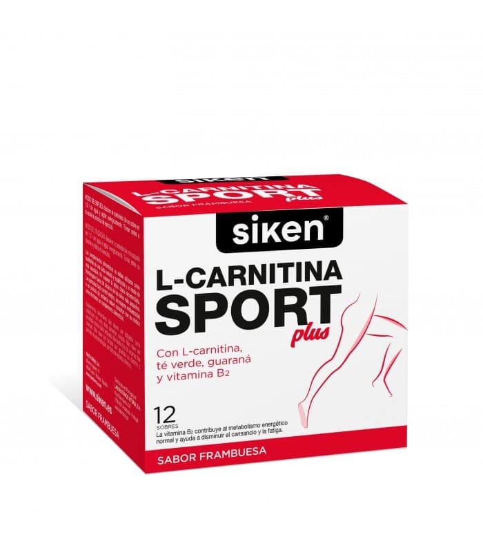 Siken L-carnitina Sport Plus 12 Sobres Sabor Frambuesa