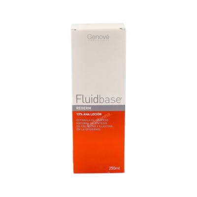 Fluidbase Rederm 10% AHA 1 Botella 250 ML Locion