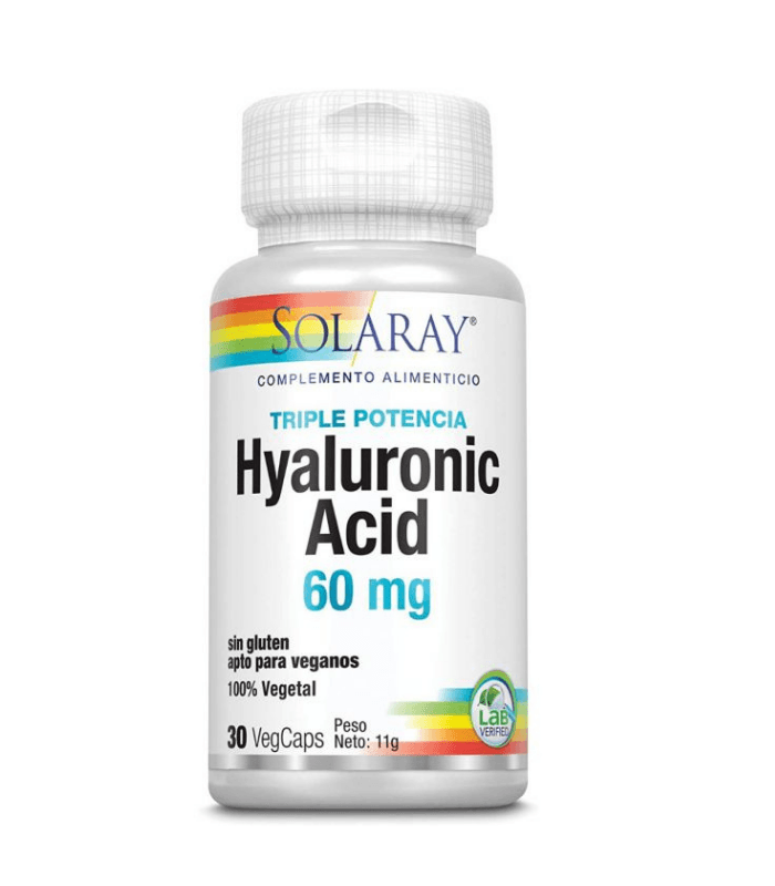 Solaray Hyaluronic Acid 60mg 30cap