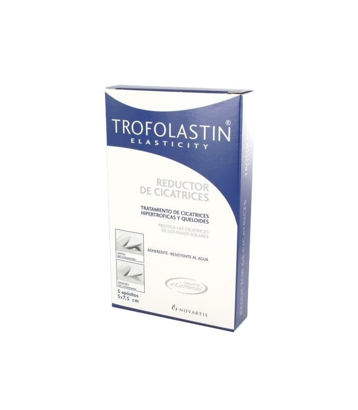 Trofolastin Reductor de Cicatrices 5 Unidades 10 X 14 Cm