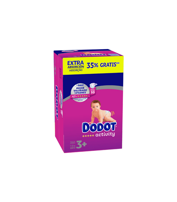 Pañal Dodot T2 P Mese 3-6k 78 (baja)