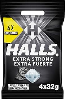 Caramelos Halls Extra Fuerte sin Azucar