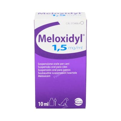 Meloxidyl 1,5 Mg/ml Suspension Oral para Perros 1 Frasco 10 ML