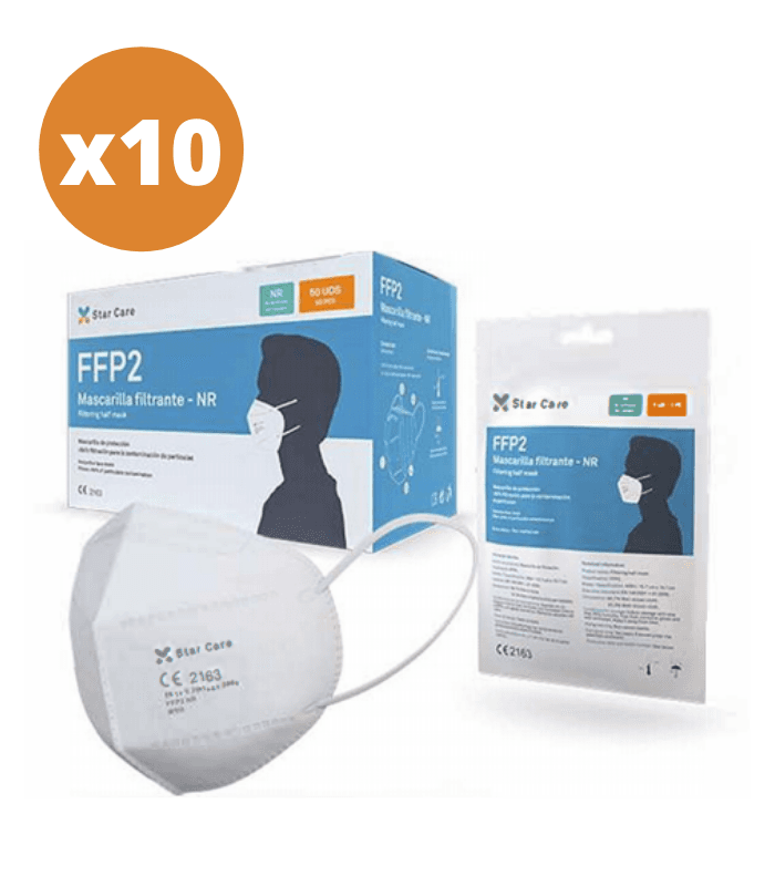 Mascarilla Ffp2 Star Care 10 Unids Covid