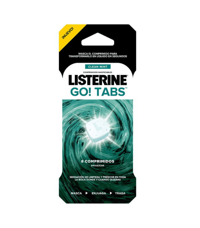 Listerine Go Tabs Blister 8 Comp