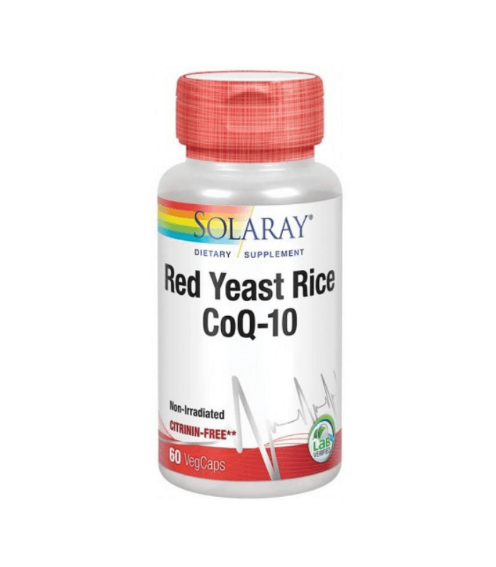 Solaray Red Yeast Rice Plus Q10 60