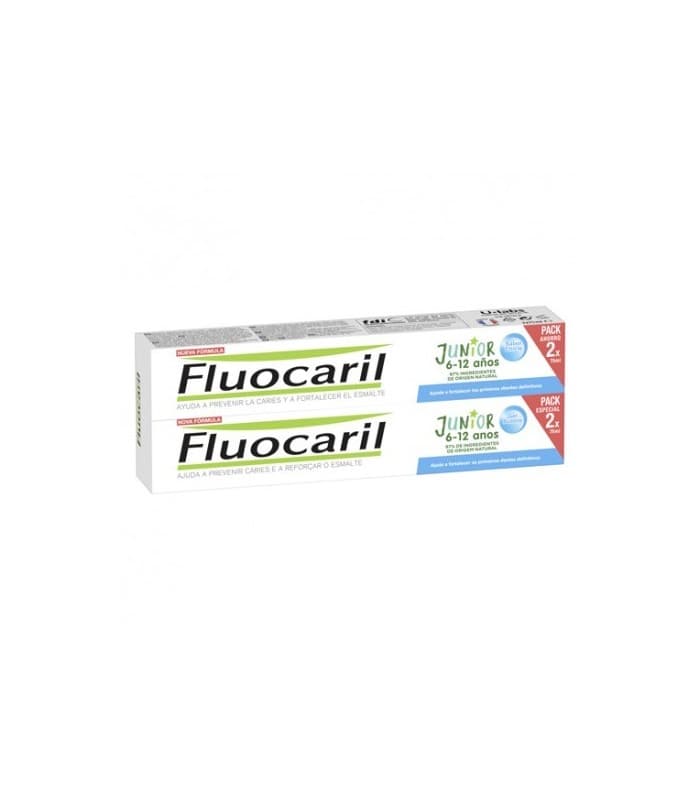 Fluocaril Junior 6-12 Años 2 X 75 ML Gel Bubble