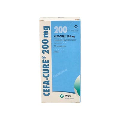 Cefacure 200 MG 20 Comp