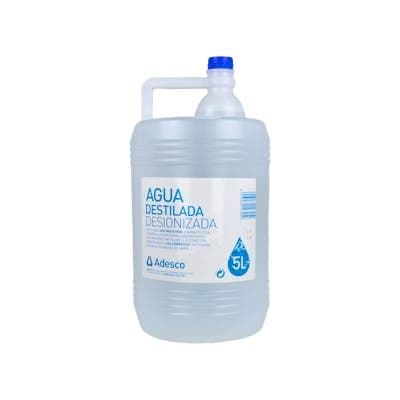 Agua Destilada Adesco 5 L