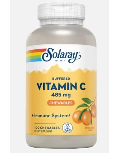 Solaray Vit C 485 MG 100 Comp Mast