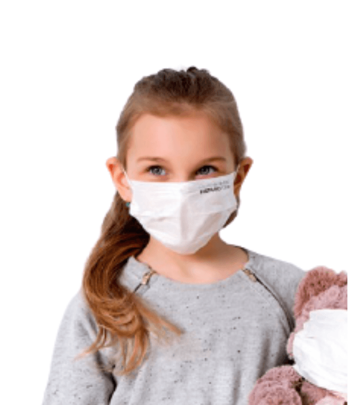 Mascarilla Higienica Reutilizable 10-12 Años Pack 5uni Covid