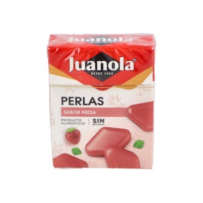 Juanola Perlas Fresa-ment 25 G