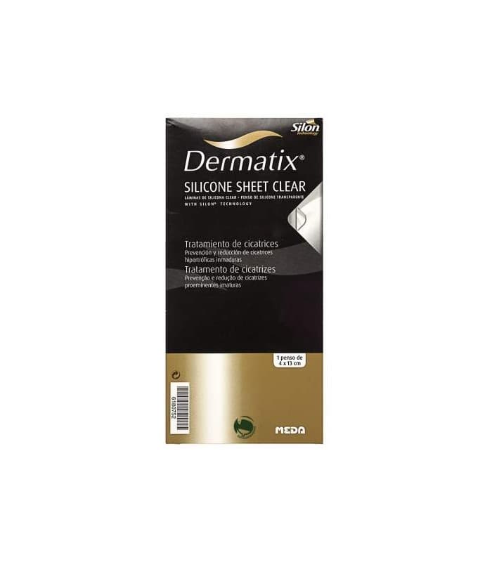 Dermatix Lamina Silicona Clear 4 X 13 Cm