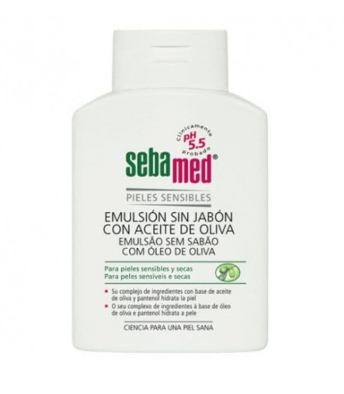 Sebamed Emulsion sin Jabon con Aceite de Oliva 1 Envase 200 ML