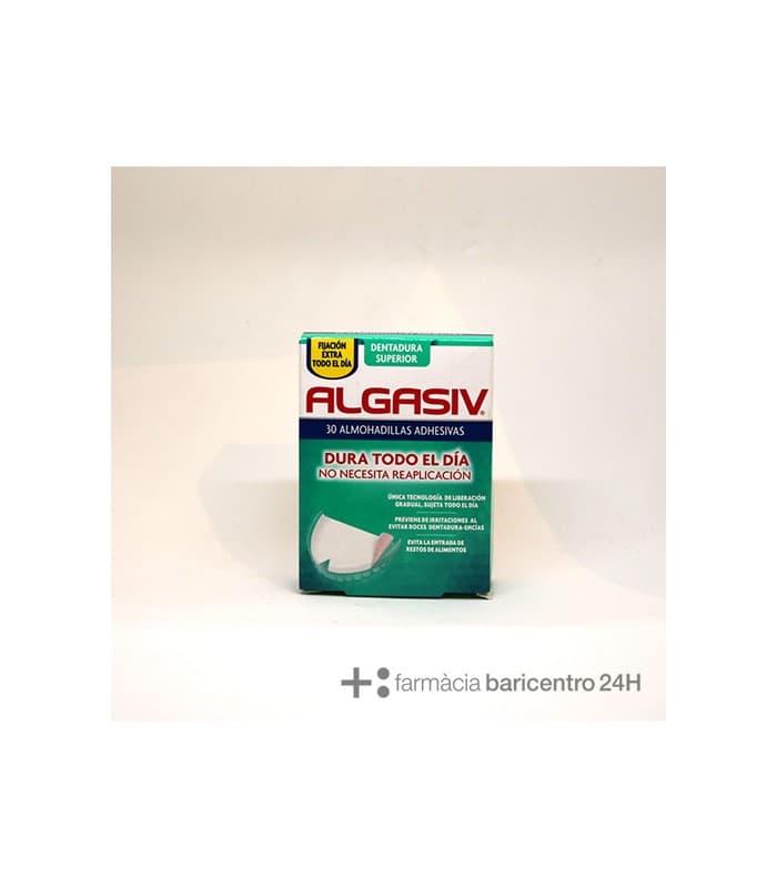 Algasiv Almohadillas Adhesivas Protesis 30 Unidades Superiores