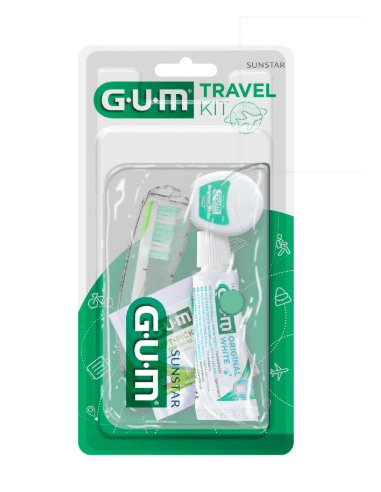 Cepillo Interdental Viaje Gum 1512 Trav-ler Extrafino 1.2 Mm Cilindrico 6 Unidades